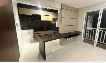 Apartamento impecável 50m2 no residencial flamboyant