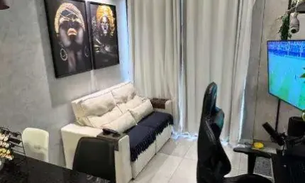 Apartamento com 1 quarto à venda na Rua Helena Meira Lima, Tambaú, João Pessoa, 35 m2 por R$ 430.000