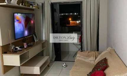 Apartamento à venda em Lauro de Freitas-BA, Recreio Ipitanga: 2 quartos, 1 banheiro, 1 vaga, 48,11m². Venha conferir!