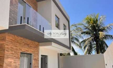 Casa em Condomínio de Luxo com 4 Quartos e 2 Suítes em Pitangueiras, Lauro de Freitas-BA: Imperdível Oportunidade!