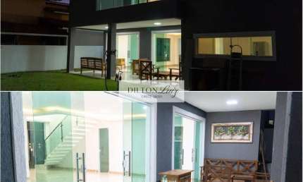 Casa em Condomínio de Luxo com 4 Quartos e 4 Suítes na Barra do Jacuípe em Camaçari-BA - 300m² - 4 Vagas de Garagem