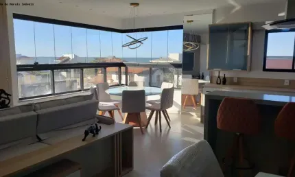 Apartamento para Venda em Balneário Piçarras, ITACOLOMI, 3 dormitórios, 1 suíte, 3 banheiros, 2 vagas