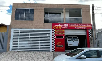 Lindo Sobrado Residencial e Comercial, prox. de 300 m², Sitio Cercado, Curitiba. Pr - R$ 450.000,00