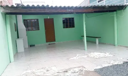 Linda casa de 3 dormitórios, sitio cercado - curitiba - pr. r$ 380.000 aceita troca