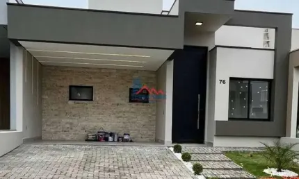 Casa em condomínio fechado com 3 quartos à venda na Avenida Dos Lírio Lilás, Jardim Flamboyant, Paulínia