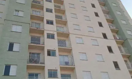 Apartamento à venda, no condomínio residencial monte castelo,  em sorocaba, caguassu, com 2 quartos, 49m²