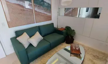 Apartamento para Locação em Indaiatuba, Vila Homero, 1 dormitório, 1 suíte, 1 banheiro, 2 vagas