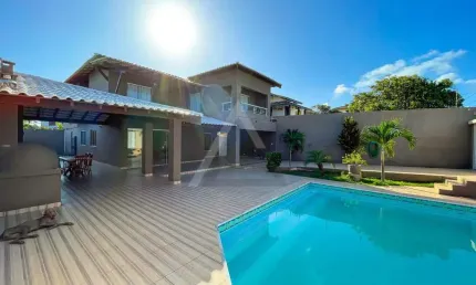 Casa para Venda em Lauro de Freitas, Vilas do Atlântico, 7 dormitórios, 3 suítes, 6 banheiros, 4 vagas