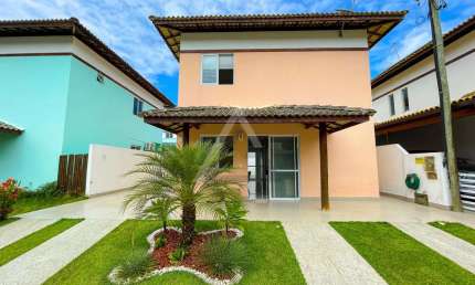 Casa em Condomínio para Venda em Camaçari, Abrantes, 4 dormitórios, 4 suítes, 5 banheiros, 4 vagas