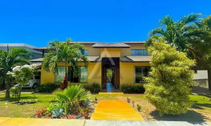 Casa em condomínio para venda em camaçari, busca vida, 8 dormitórios, 8 suítes, 12 banheiros, 4 vagas