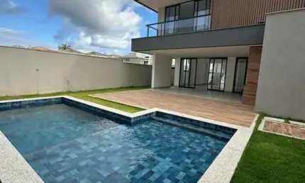 Casa em Condomínio para Venda em Lauro de Freitas, Vilas do Atlântico, 4 dormitórios, 4 suítes, 5 banheiros, 4 vagas