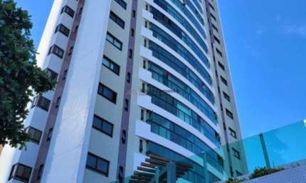 Apartamento semi-mobiliado com 3 suítes + escritório à venda no Tirol, Natal/RN