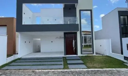 Excelente casa duplex à venda no cond. Nova York em Cajupiranga, Parnamirim/RN