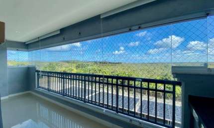 Apartamento de 3 Quartos em Ponta Negra, 79m², Suíte, 2 Vagas e Fino Acabamento!