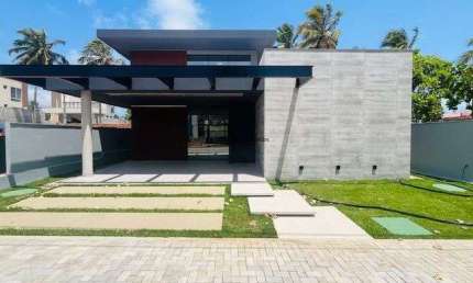 Linda casa nova com 03 suítes à venda no Cond. Vila Flor em Pium, Parnamirim/RN