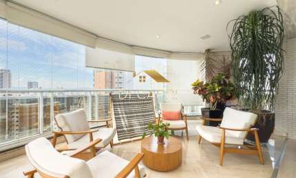 Apartamento com 4 quartos à venda na Rua Nagib Izar, 258, Jardim Anália Franco, São Paulo por R$ 5.250.000