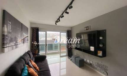 APARTAMENTO 2 QUARTOS COM VARANDA E VAGA NA VARZEA- TERESÓPOLIS