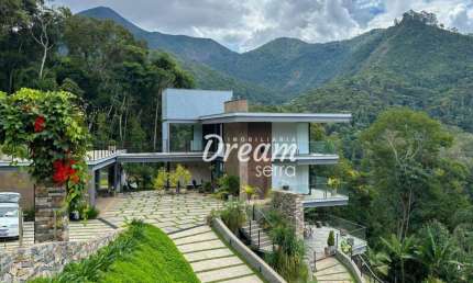 Casa com 6 dormitórios à venda, 520 m² por R$ 5.300.000,00 - Quebra Frascos - Teresópolis/RJ