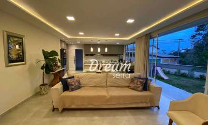 CASA DE 3 SUÍTES COM CLOSET E LAZER COM CUSTO MENSAL DE 200 REAIS – PANORAMA - TERESÓPOLIS