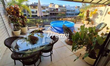 Cobertura com 3 dormitórios à venda, 186 m² por R$ 1.090.000,00 - Recreio dos Bandeirantes - Rio de Janeiro/RJ