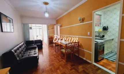 Apartamento com 1 dormitório à venda, 42 m² por R$ 255.000,00 - Jardim Cascata - Teresópolis/RJ