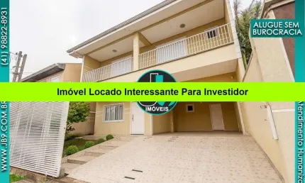 Excelente casa a venda mobiliada para locação em São José dos Pinhais com 260m²