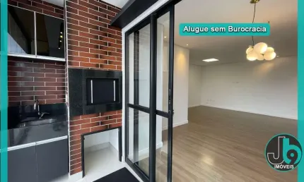 Apartamento para Alugar no Santo Inácio com 3 quartos, 1 suíte, churrasqueira e 2 vagas de garagem com 110m² por R$ 5.500,00/mês