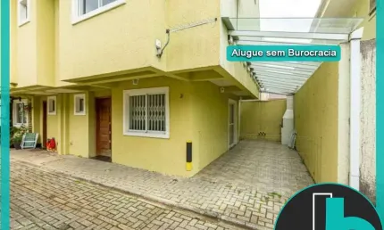 Sobrado em condomínio para Alugar no Uberaba com 3 quartos, 1 suíte e churrasqueira com 136m² por R$ 3.200,00/mês