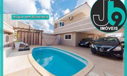 Casa para alugar em São Braz, 3 Quartos, 3 Suítes, 3 Salas, 4 Banheiros, 3 Vagas de Garagem, 212m², por R$11.000,00/ mês.