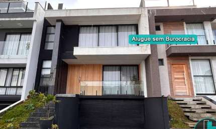 Casa em Condomínio semimobiliada Para Alugar no Vista Alegre com 3 Quartos, 3 Suítes, 6 Banheiros, 5 Vagas com 250m² por R$ 11.000,00/mês.