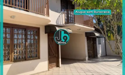 Casa Para Alugar Com 200m² No Uberaba Semimobiliado Com 4 Dormitórios, 2 Suite e 4 Vagas de Garagem