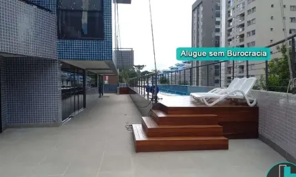 Loft para alugar semimobiliado no bairro mercês com 2 vagas de garagem com 110m² por r$ 4.400,00/mês