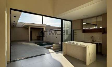 Casa com 3 suítes e com piscina no Residencial Evidencias em Indaiatuba-SP