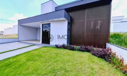 Casa com 3 suítes no condomínio gran reserve na cidade de indaiatuba.