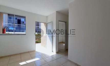 Apartamento Villa VIC de 43 m² com dois dormitórios modelo com garden em Indaiatuba