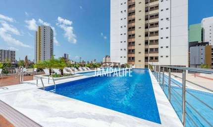 Apartamento com 02 suítes e área de lazer completa na melhor localização do Bessa