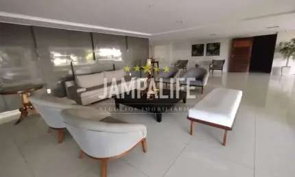 Apartamento com 5 dormitórios à venda, 206 m² - miramar - joão pessoa/pb