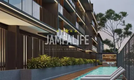 Lindo apartamento térreo com área garden em intermares