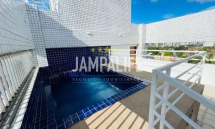 Cobertura com 4 dormitórios à venda, 256 m² por r$ 480.000,00 - bairro dos estados - joão pessoa/pb