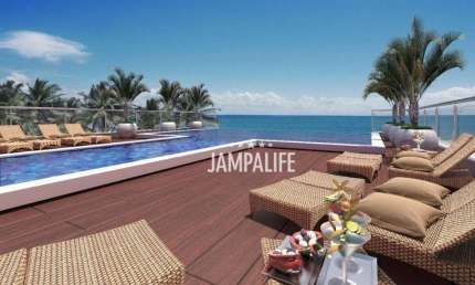 Flat com 1 dormitório à venda, 26 m² por R$ 529.000,00 - Manaíra - João Pessoa/PB