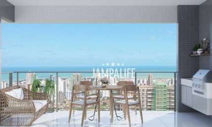 Apartamento com 2 dormitórios à venda, 61 m² por R$ 635.000,00 - Brisamar - João Pessoa/PB