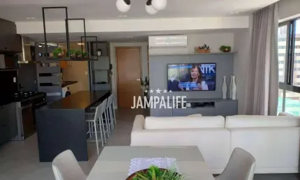 Apartamento Duplex com 3 dormitórios à venda, 120 m² por R$ 1.310.000,00 - Tambaú - João Pessoa/PB
