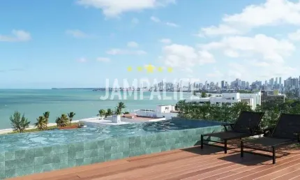 Flat com 1 dormitório à venda, 21 m² por r$ 350.000,00 - bessa - joão pessoa/pb