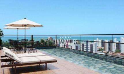 Apartamento com 3 dormitórios à venda, 68 m² por R$ 552.000,00 - Camboinha - Cabedelo/PB