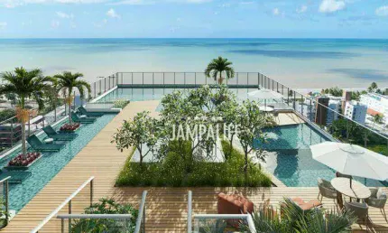 Apartamento de luxo  com 02 quartos e área de lazer completa no Altiplano
