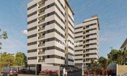 Apartamento com 2 dormitórios à venda, 52 m² por R$ 318.000,00 - Jardim Cidade Universitária - João Pessoa/PB