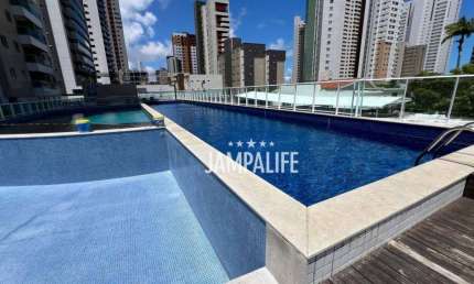Apartamento com 2 dormitórios à venda, 71 m² por R$ 530.000,00 - Brisamar - João Pessoa/PB