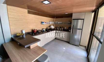 Excelente apartamento terreo com area externa privativa na beira mar de Intermares