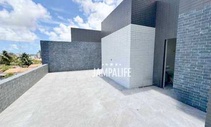Cobertura com 3 dormitórios à venda, 131 m² por R$ 569.000,00 - Altiplano Cabo Branco - João Pessoa/PB