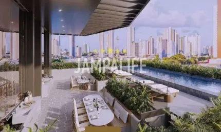 Flat com 1 dormitório à venda, 25 m² por r$ 299.000,00 - tambauzinho - joão pessoa/pb